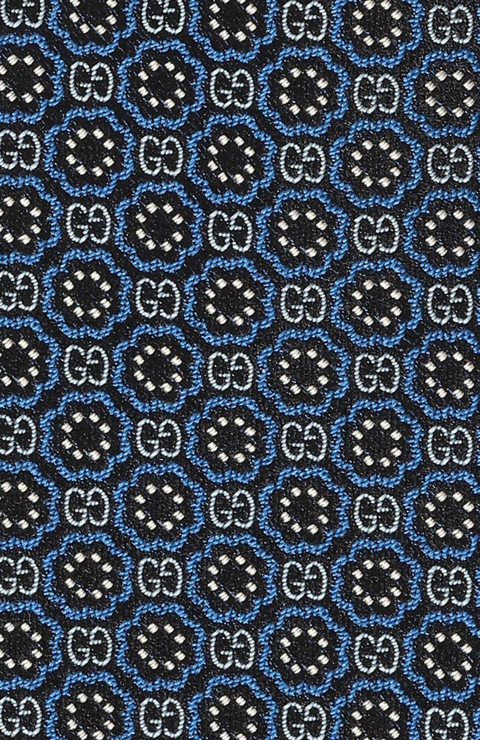 Шелковый галстук GUCCI, арт. 643996 4E002, фото 4