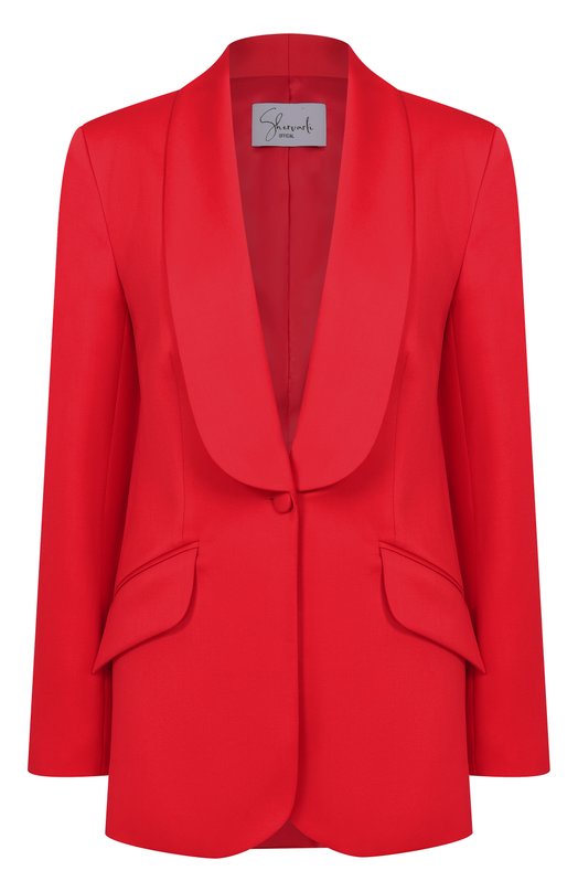 Шерстяной жакет Shervarli JA23-0001 Красный JA23-0001