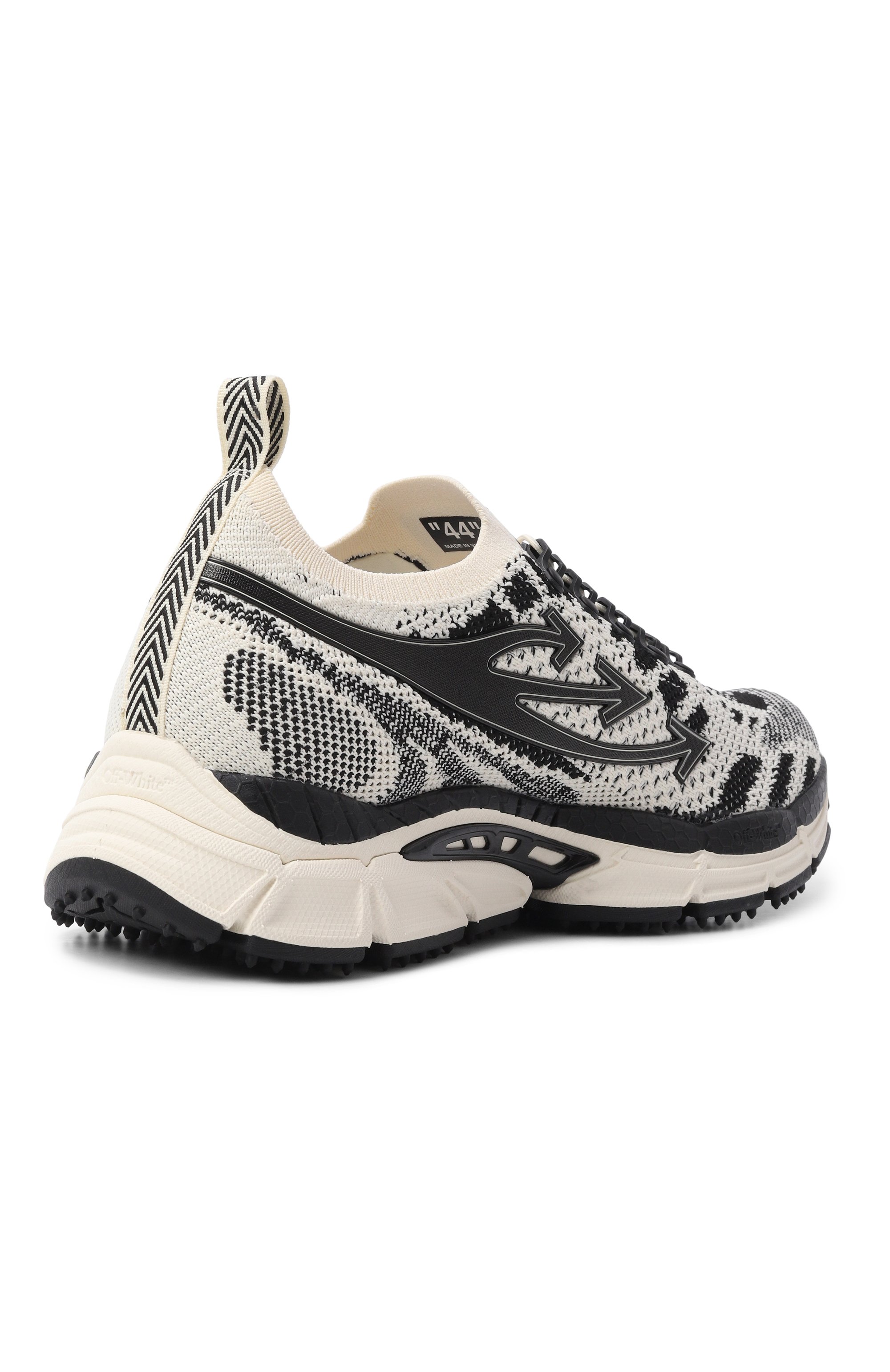 Текстильные кроссовки be right back knit OFF-WHITE, арт. 0MIA2A0S26FAB001, фото 4