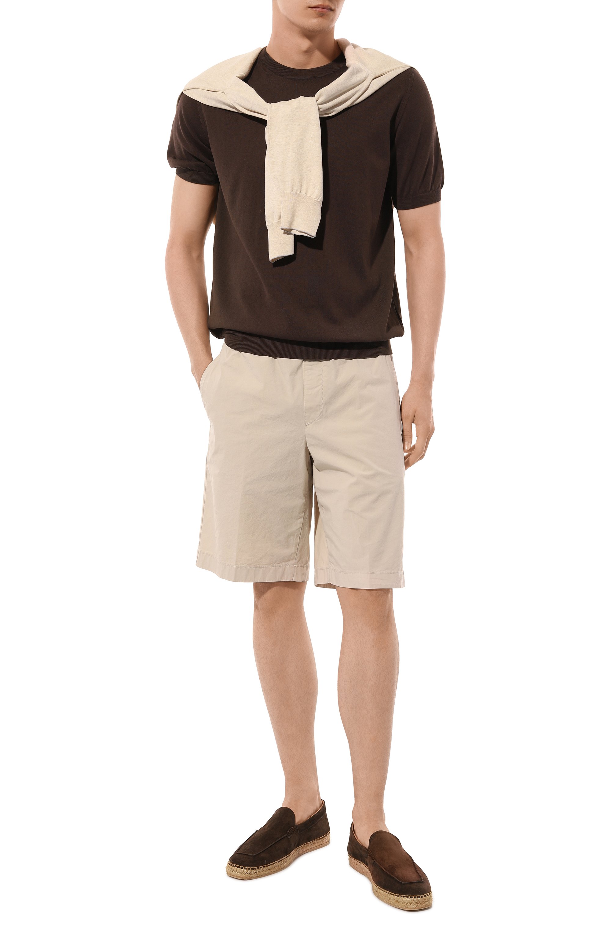 Замшевые эспадрильи KITON, арт. USSA071N01038, фото 2