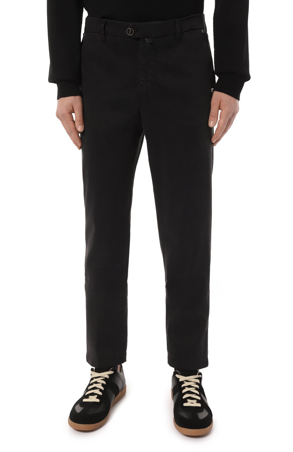 Брюки KITON черного цвета по цене 94600 руб., арт. UFPPEJ0210C, фото 3 Брюки KITON, арт. UFPPEJ0210C, фото 3