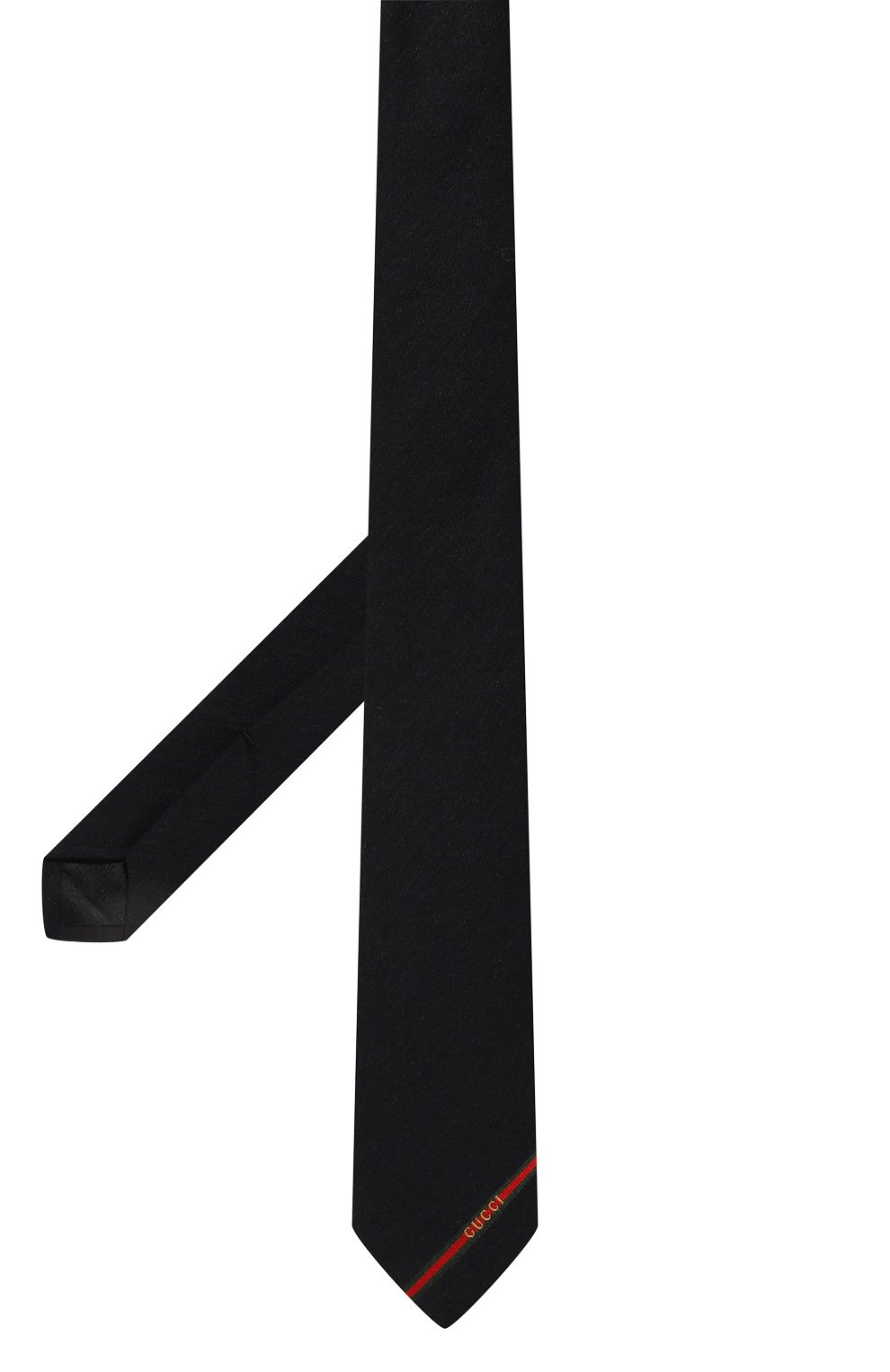 Галстук из вискозы и шелка GUCCI, арт. 765045/4EABC, фото 3