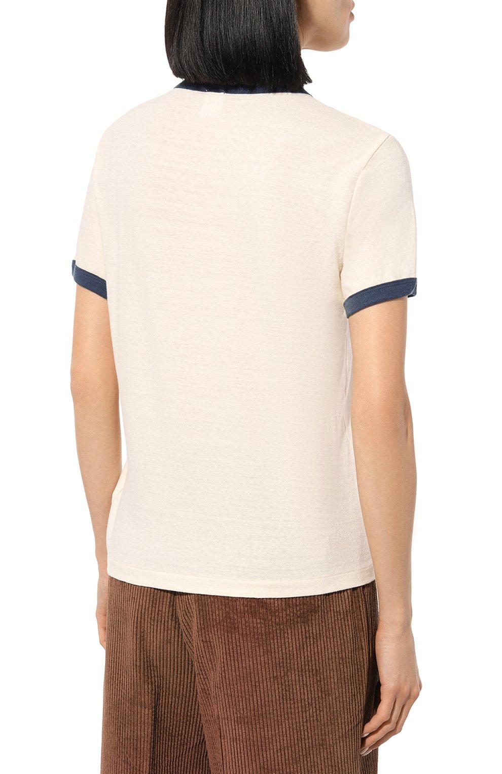 Хлопковая футболка RE/DONE, арт. 024-02WRGT016, фото 4