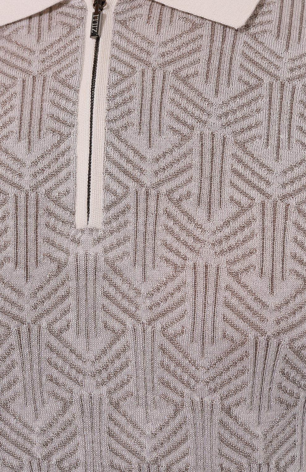 Поло из кашемира и шелка ZILLI, арт. KZP001M0330VSPK00, фото 5