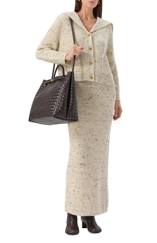 Сумка Andiamo large Bottega Veneta 766019/VCPP1 Коричневый  766019/VCPP1 Фото 7