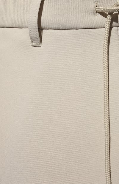 Брюки KAZUYUKI KUMAGAI кремового цвета по цене 40900 руб., арт. AP21-003, фото 5 Брюки KAZUYUKI KUMAGAI, арт. AP21-003, фото 5