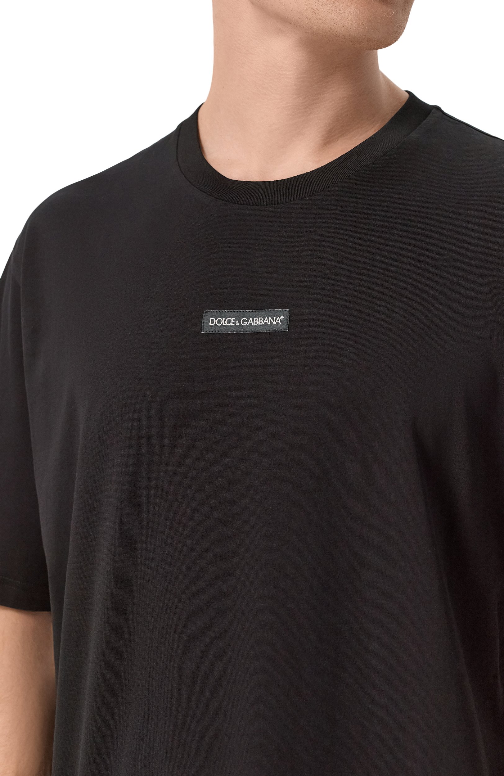 Хлопковая футболка DOLCE & GABBANA, арт. G8PN9T/G7QNP, фото 5