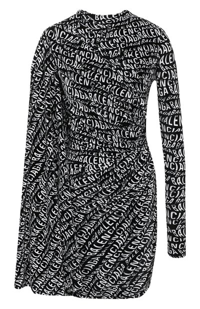 Бархатное платье BALENCIAGA, арт. 583827/TFL25, фото 1