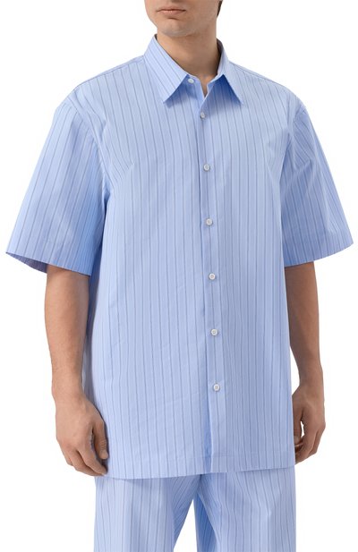 Хлопковая рубашка DRIES VAN NOTEN, арт. 020700/3021, фото 3