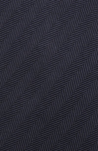 Шелковый галстук CORNELIANI темно-синего цвета по цене 18550 руб., арт. 84U390-9820321/00, фото 3 Шелковый галстук CORNELIANI, арт. 84U390-9820321/00, фото 3