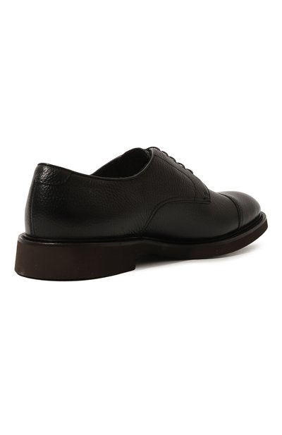 Кожаные дерби DOUCAL'S темно-коричневого цвета по цене 55500 руб., арт. DU3095VER0UT019T, фото 5 Кожаные дерби DOUCAL'S, арт. DU3095VER0UT019T, фото 5