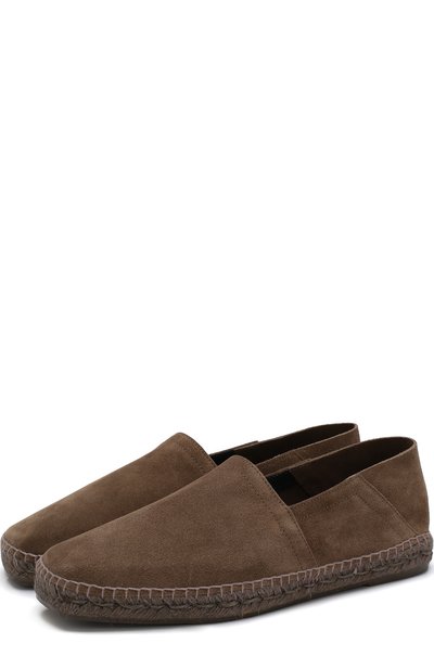 Замшевые эспадрильи на джутовой подошве TOM FORD, арт. 118J0681T-CGR/113, фото 1