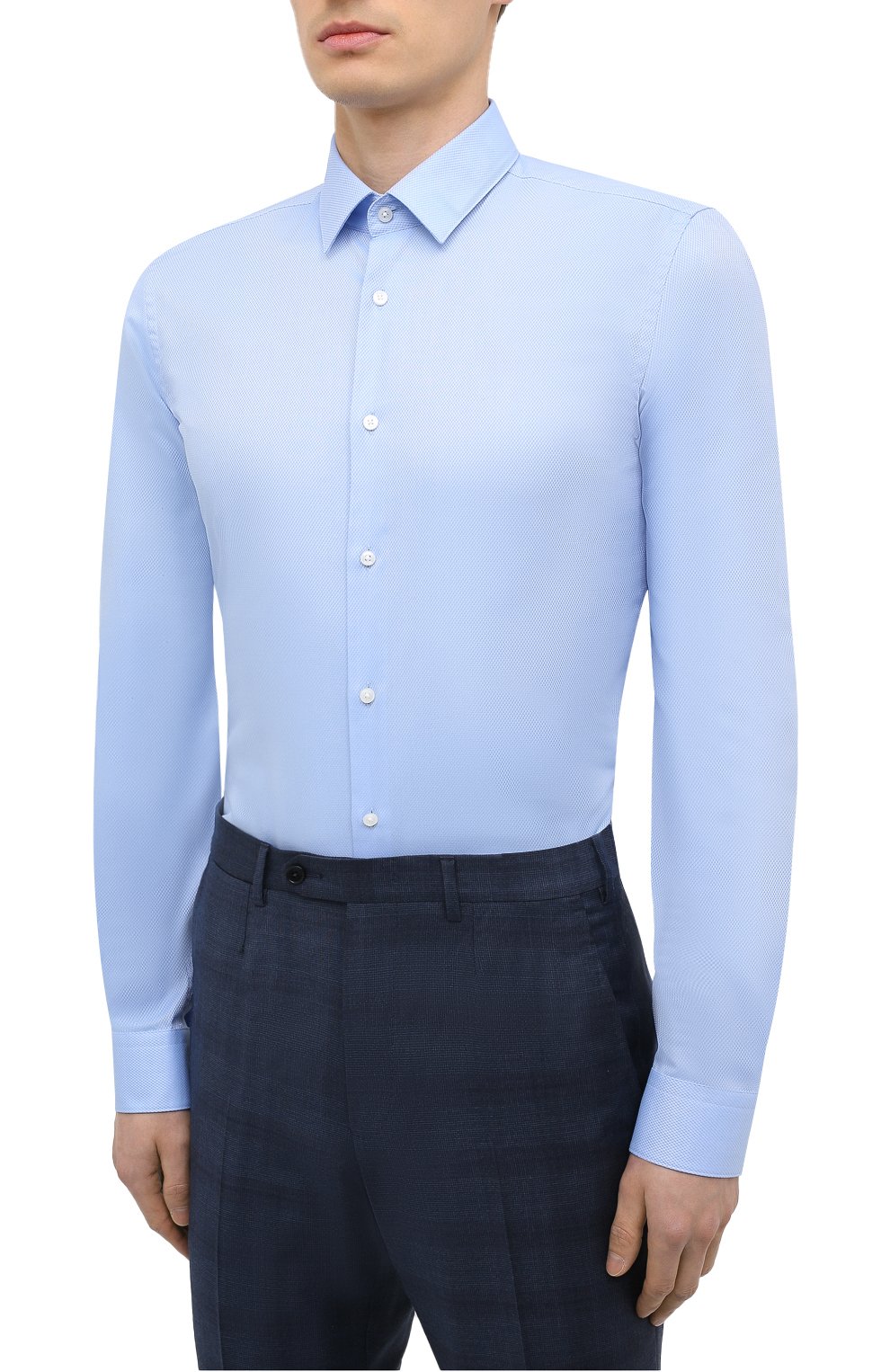 Хлопковая сорочка BOSS, арт. 50447265, фото 3