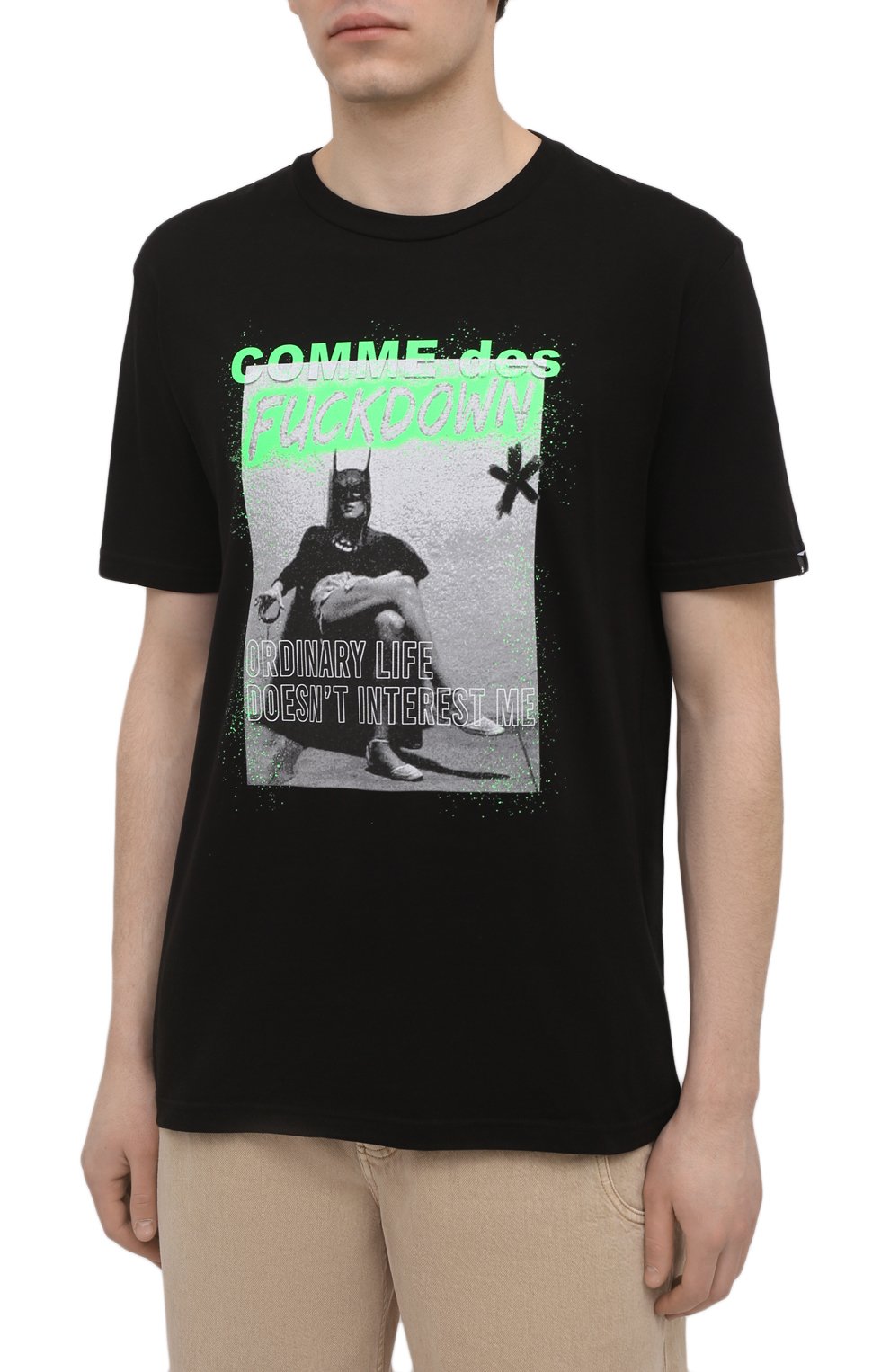 Хлопковая футболка COMME DES FUCKDOWN, арт. CDFU1206, фото 3