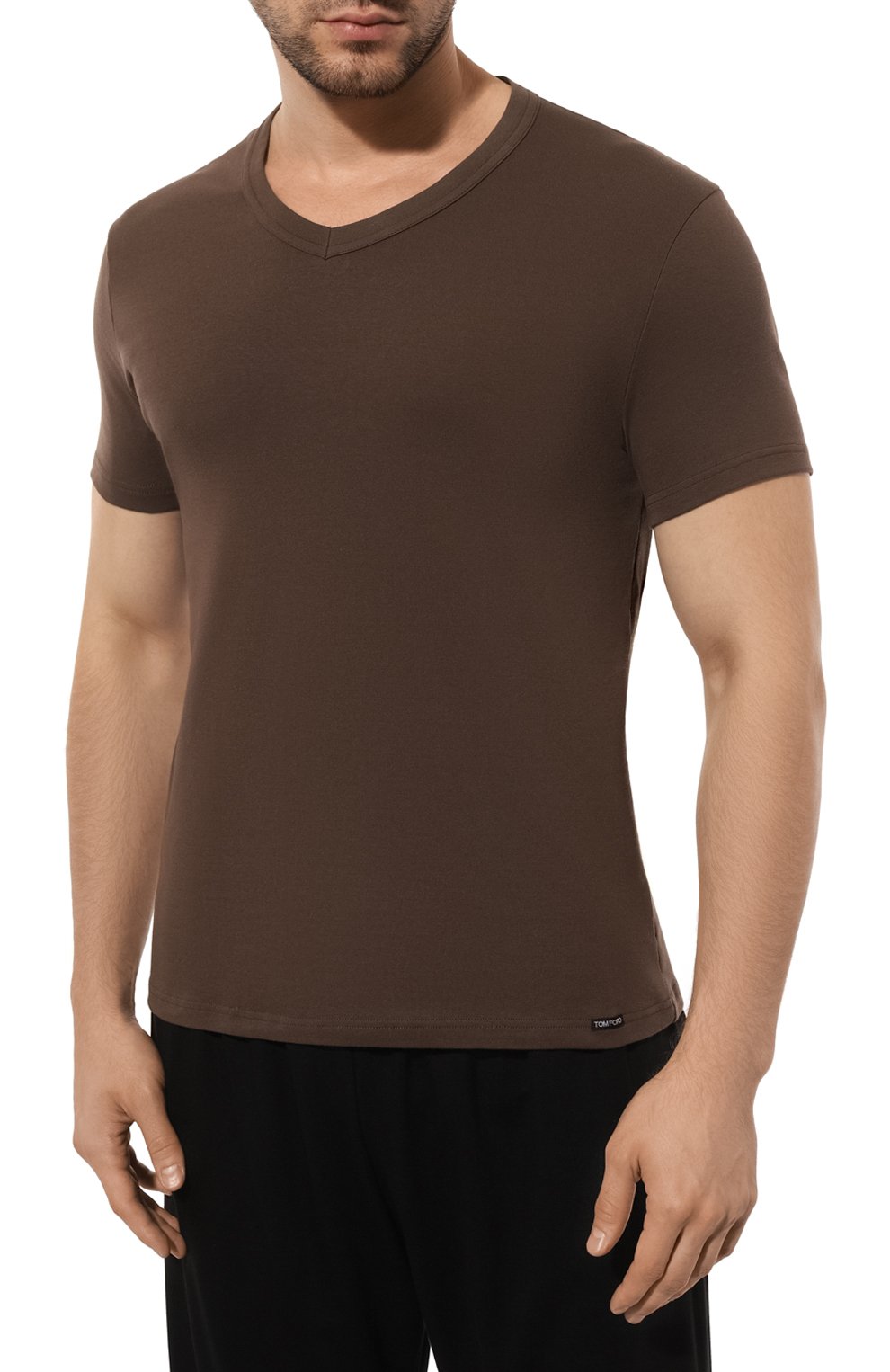 Хлопковая футболка TOM FORD, арт. T4M09104, фото 3