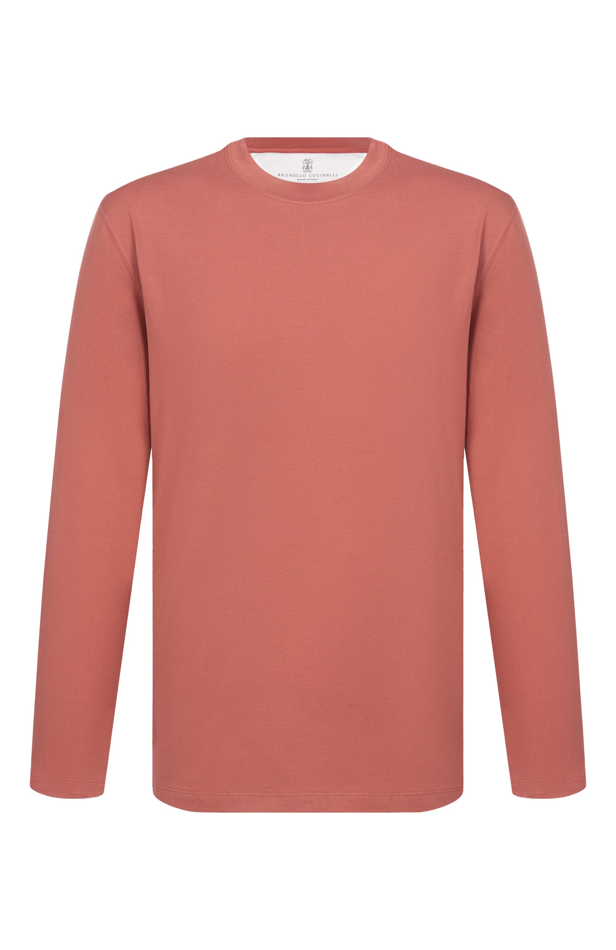 Хлопковый лонгслив BRUNELLO CUCINELLI, арт. M0B137407, фото 1