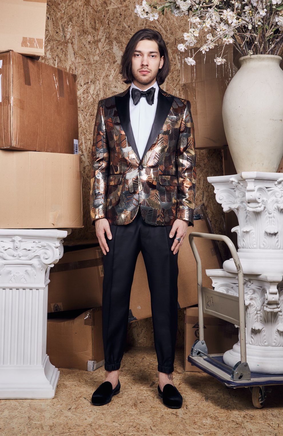 Галстук-бабочка TOM FORD черного цвета по цене 25950 руб., арт. TFG954T7, фото 4 Галстук-бабочка TOM FORD, арт. TFG954T7, фото 4