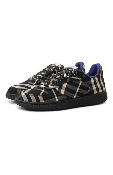 Женские текстильные кеды terrace BURBERRY, арт. 8095370