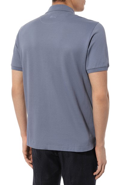 Хлопковое поло BRIONI, арт. UJNK0L/PA627, фото 4