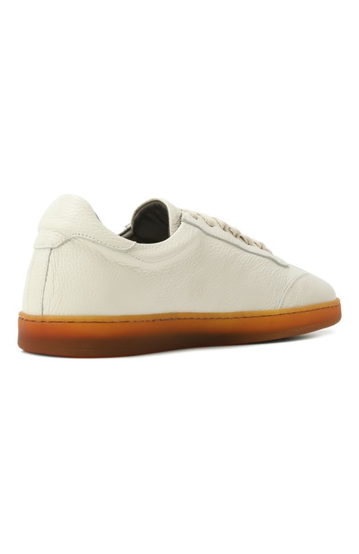 Кожаные кеды Corneliani 25TM60-2520910 Белый  25TM60-2520910 Фото 5