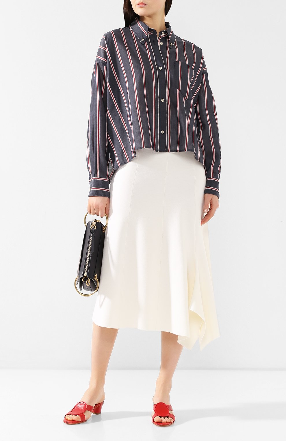 Рубашка в полоску ISABEL MARANT ETOILE, арт. CH0331-19P021E/YCA0, фото 2