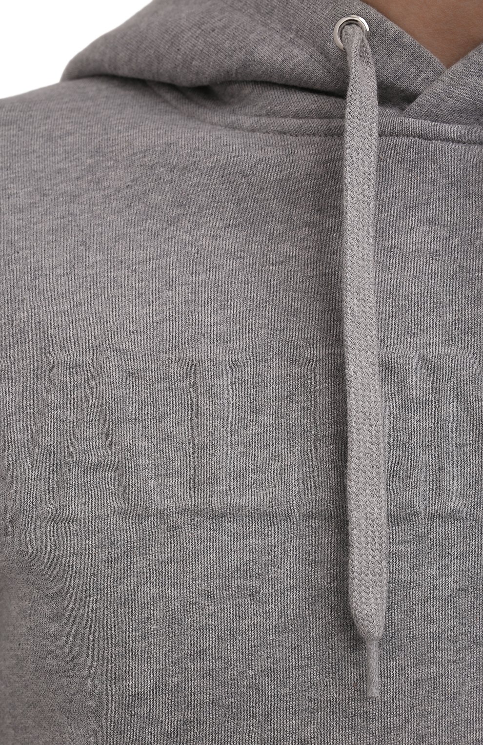 Хлопковое худи VALENTINO серого цвета по цене 77400 руб., арт. XV3MF21D84D, фото 5 Хлопковое худи VALENTINO, арт. XV3MF21D84D, фото 5