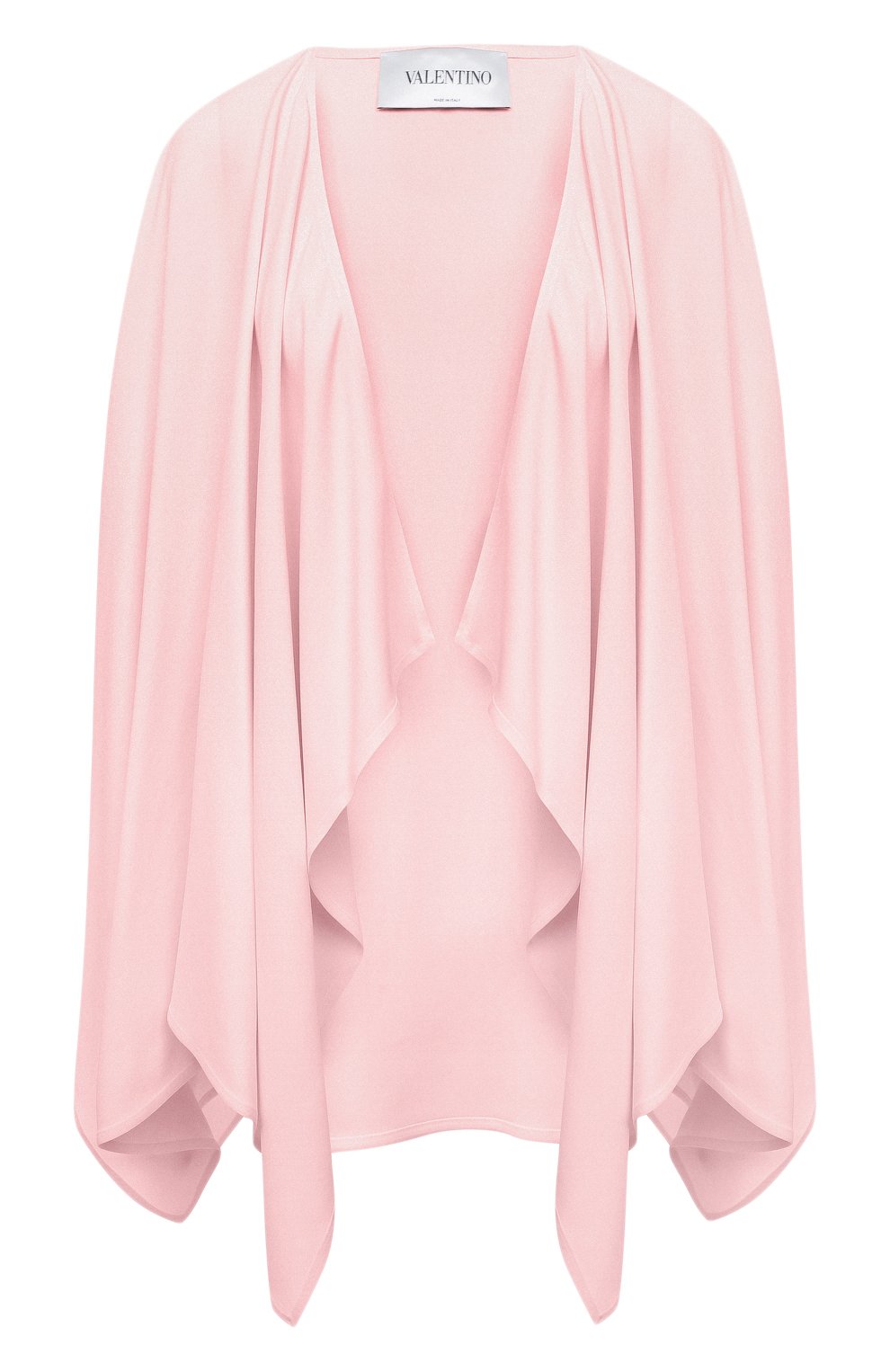 Накидка VALENTINO розового цвета по цене 134000 руб., арт. VB3CG22065C, фото 1 Накидка VALENTINO, арт. VB3CG22065C, фото 1