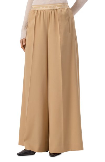 Шерстяные брюки MARNI, арт. PAMA0604A0/UTWA32, фото 3