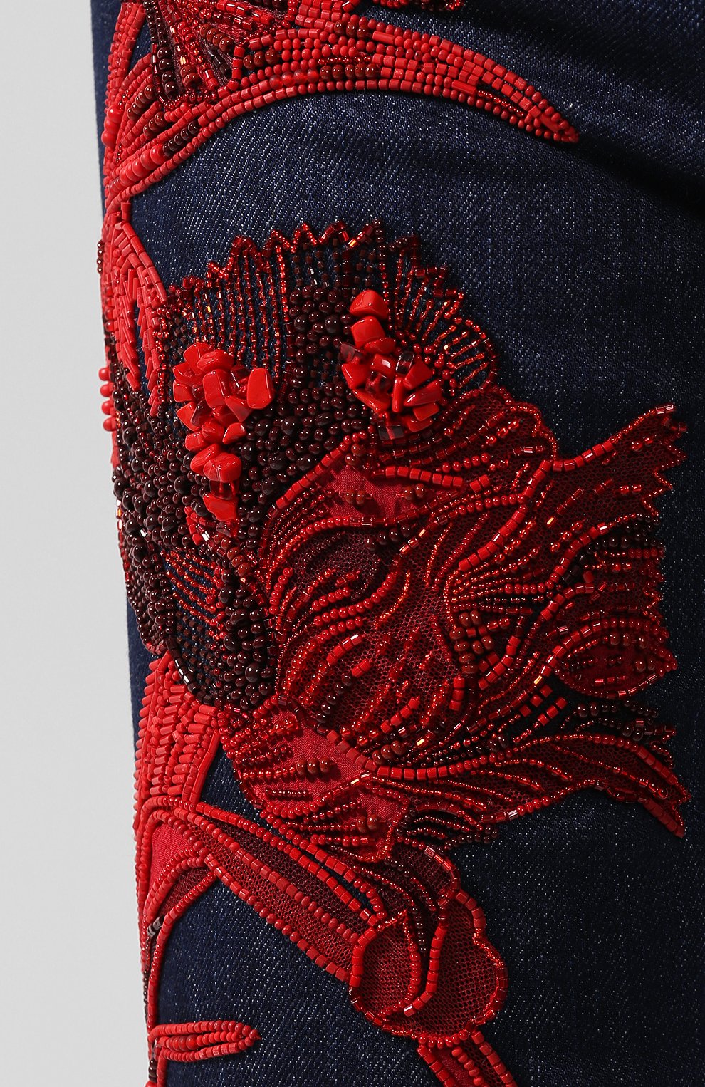 Джинсы с декоративной отделкой ROBERTO CAVALLI, арт. IQJ228/DS005, фото 5