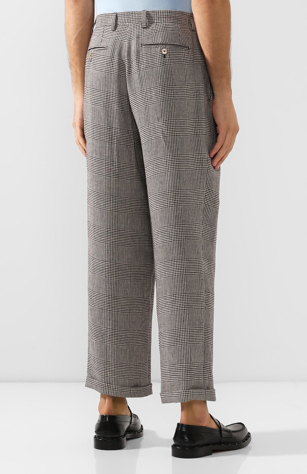 Льняные брюки GUCCI, арт. 568770/ZAA5R, фото 4