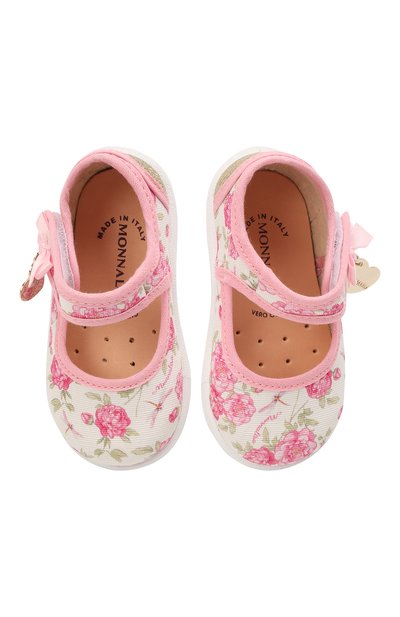 Текстильные туфли MONNALISA, арт. 837001, фото 4