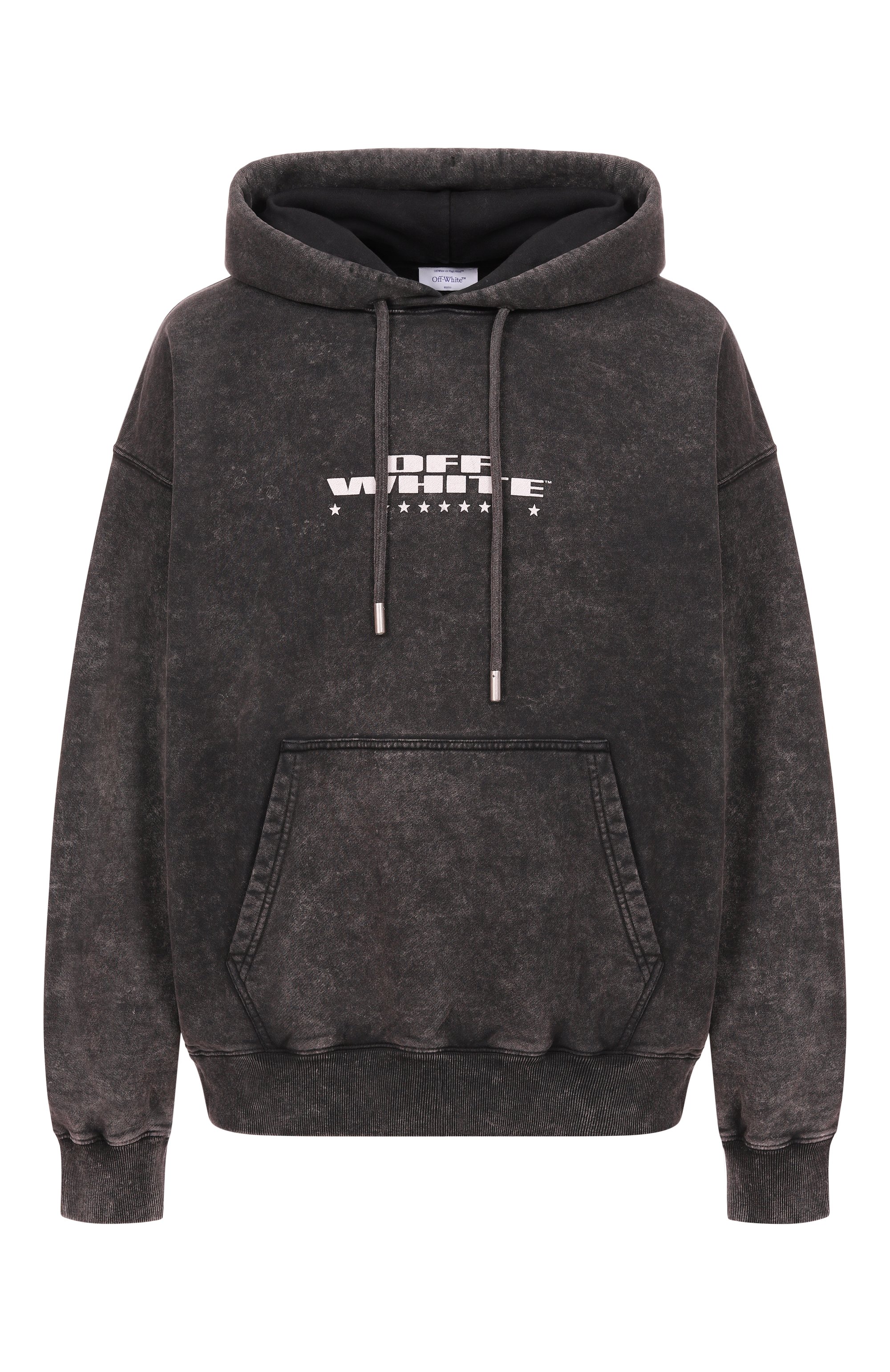 Хлопковое худи OFF-WHITE, арт. 0MBB085F25FLE005, фото 1