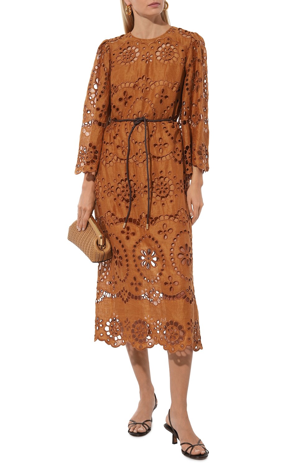 Льняное платье ZIMMERMANN, арт. 1444DSS244, фото 2