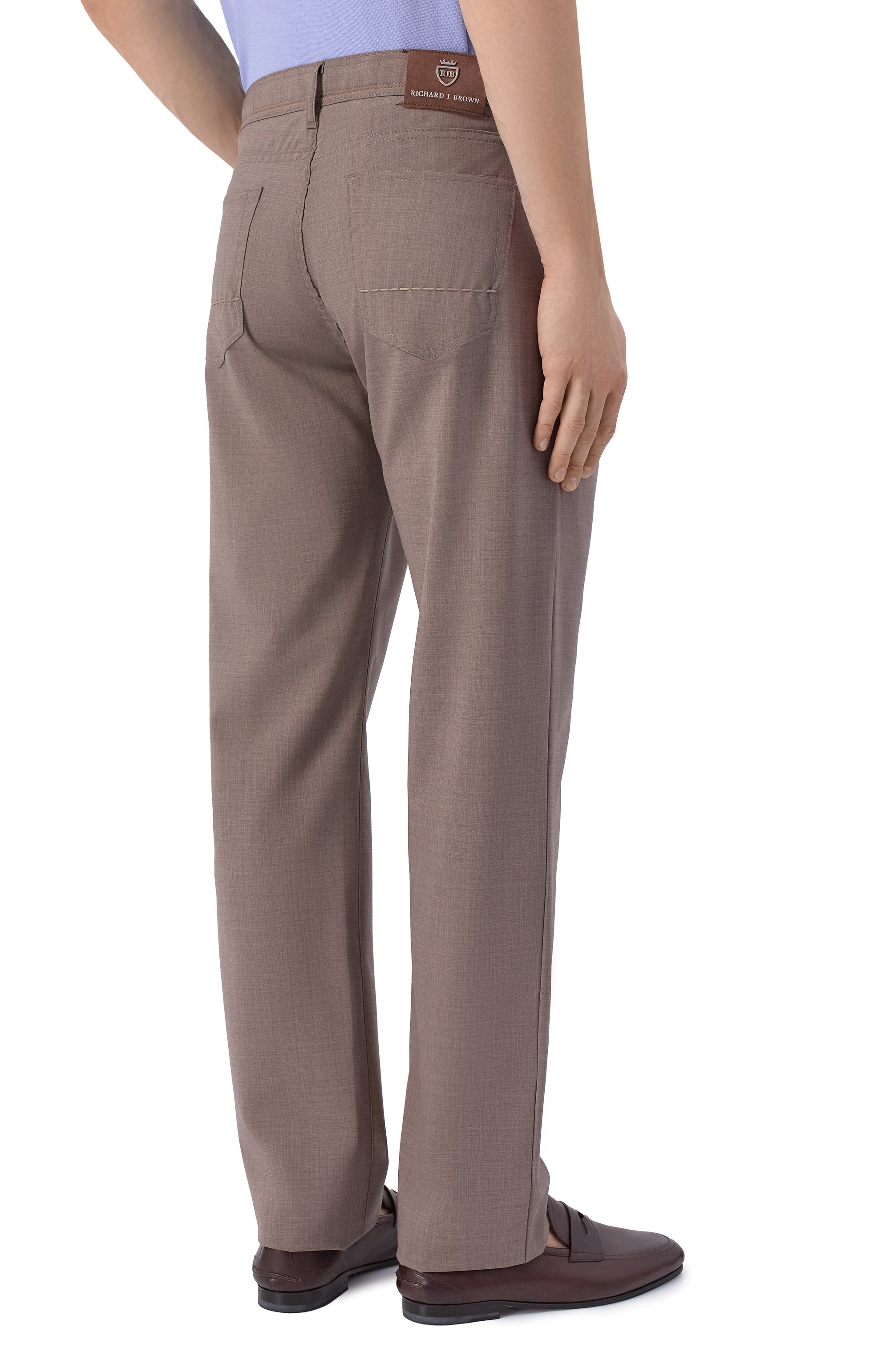 Шерстяные брюки RICHARD J. BROWN, арт. R0MA RZ/T83, фото 4