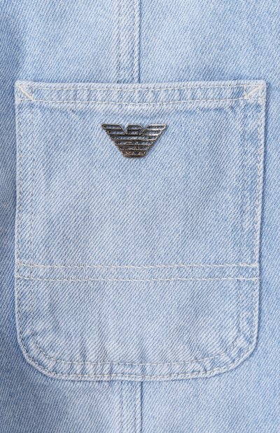 Джинсы EMPORIO ARMANI голубого цвета по цене 23900 руб., арт. EB000935/AF21778, фото 3 Джинсы EMPORIO ARMANI, арт. EB000935/AF21778, фото 3