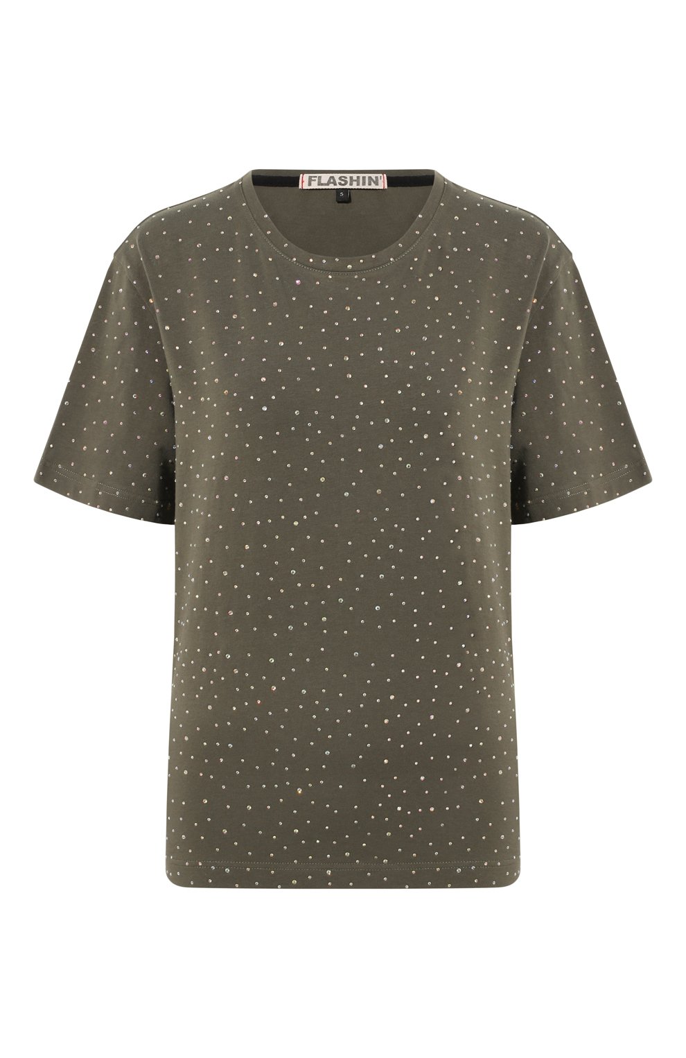Футболка с отделкой стразами FLASHIN, арт. FS24TRST, фото 1