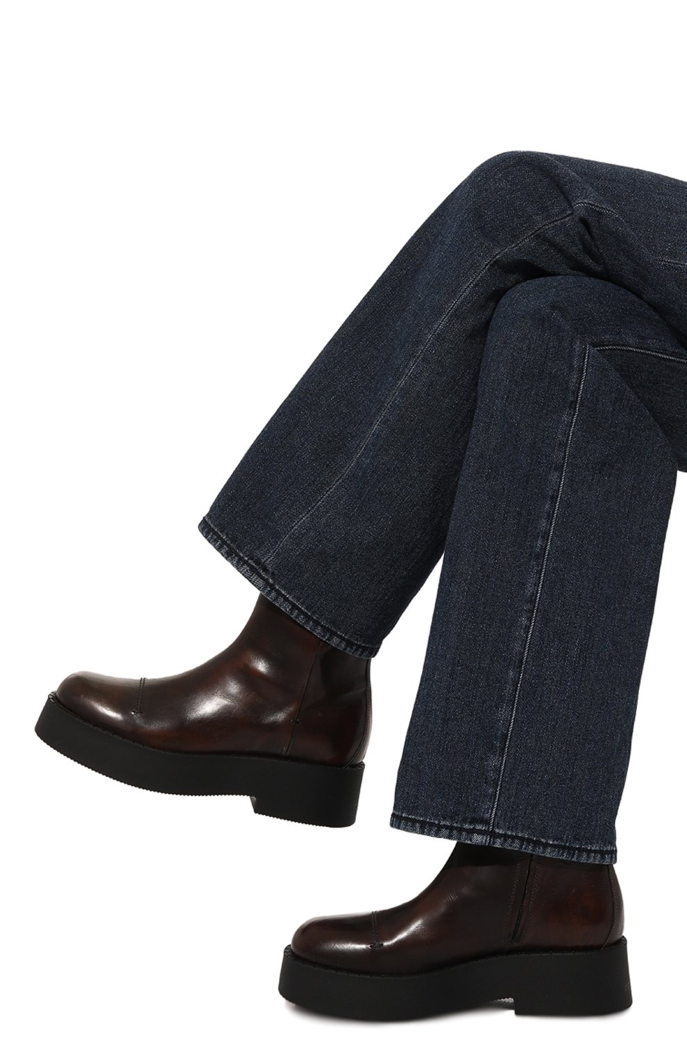 Кожаные полусапоги PREMIATA, арт. M6827/CREPUSC0L0, фото 3