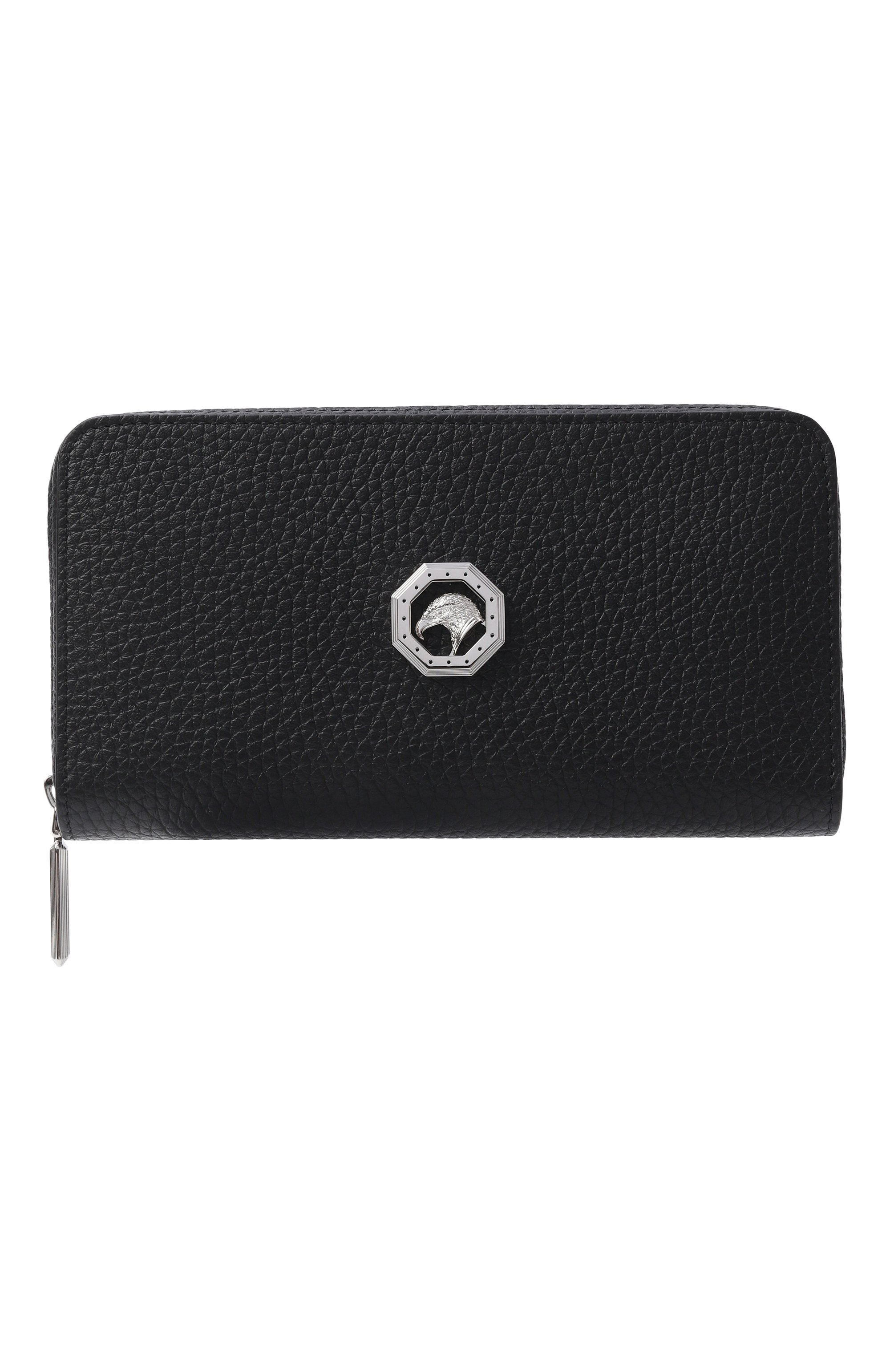 Кожаное портмоне STEFANO RICCI черного цвета по цене 137500 руб., арт. PP440P/VD, фото 1 Кожаное портмоне STEFANO RICCI, арт. PP440P/VD, фото 1