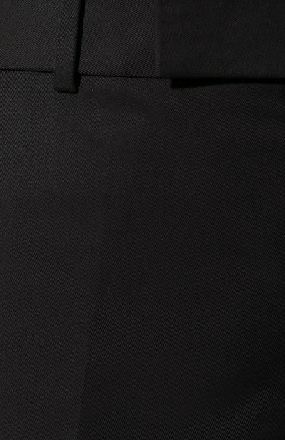 Брюки со стрелками HELMUT LANG черного цвета по цене 56700 руб., арт. J01HW204, фото 5 Брюки со стрелками HELMUT LANG, арт. J01HW204, фото 5