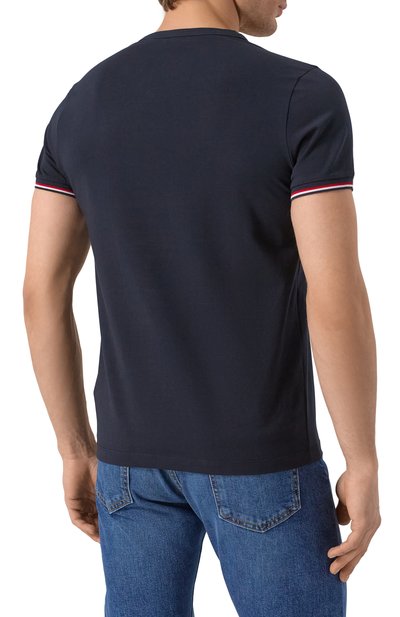 Хлопковая футболка MONCLER, арт. 8C71600/87296, фото 4