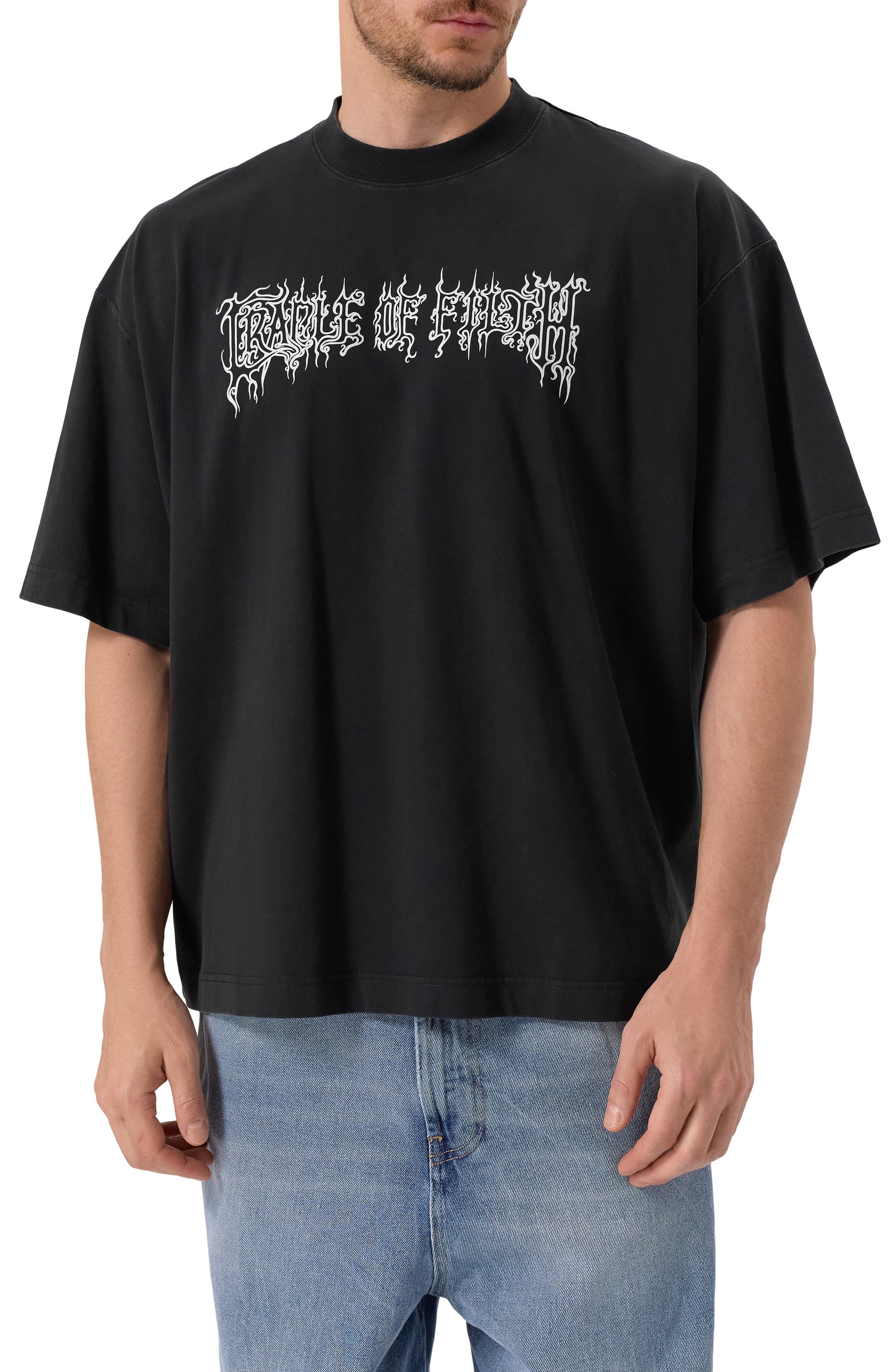 Хлопковая футболка VETEMENTS, арт. UCF76TR100B/1000 LIGHT JERSEY, фото 3