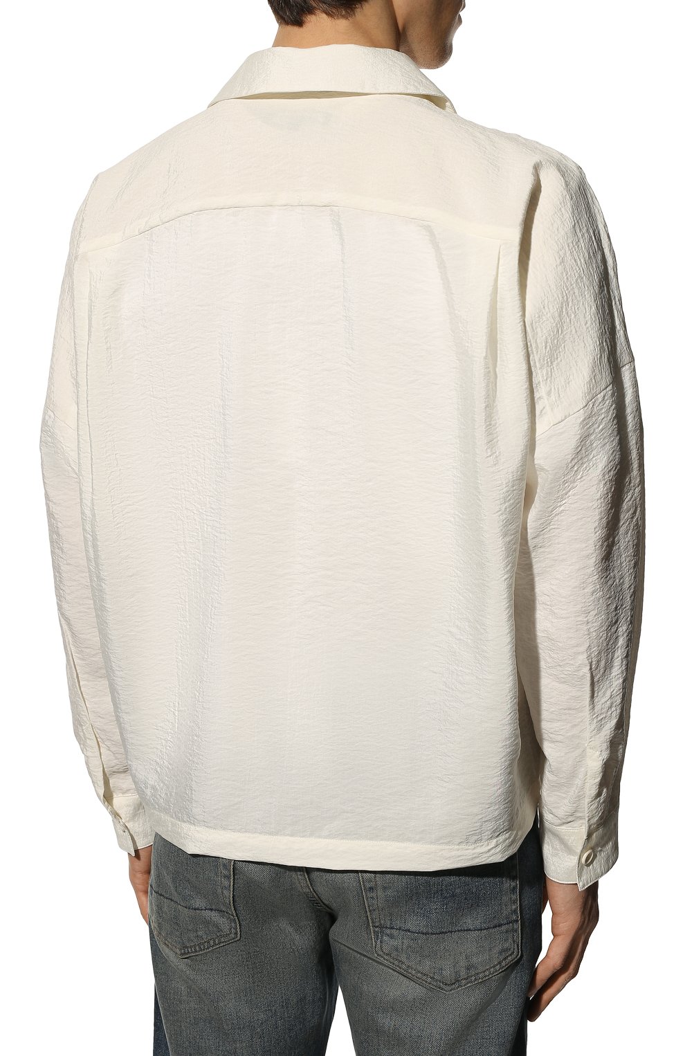 Шелковая куртка-рубашка KAZUYUKI KUMAGAI, арт. AS21-010, фото 4