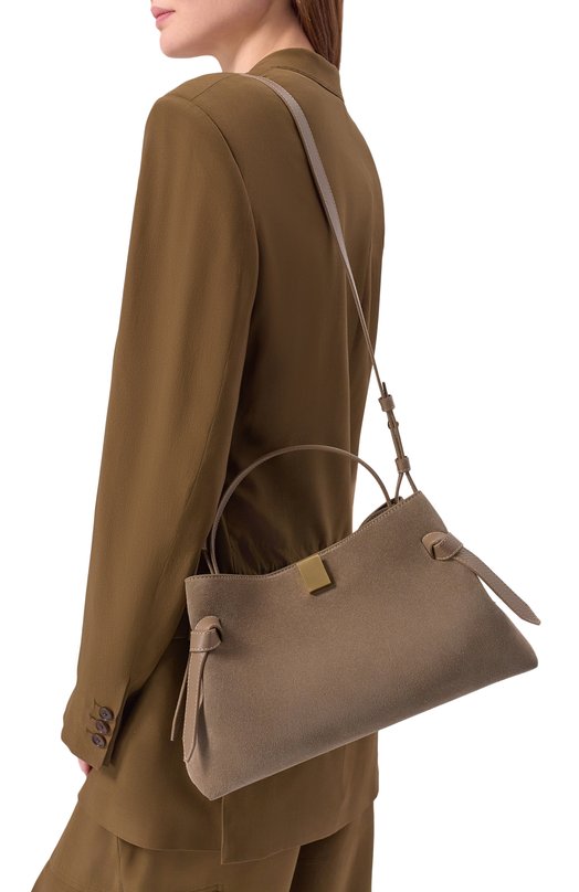 Сумка Gyoza Yuzefi GY0ZA/SUEDE Бежевый  GY0ZA/SUEDE Фото 2