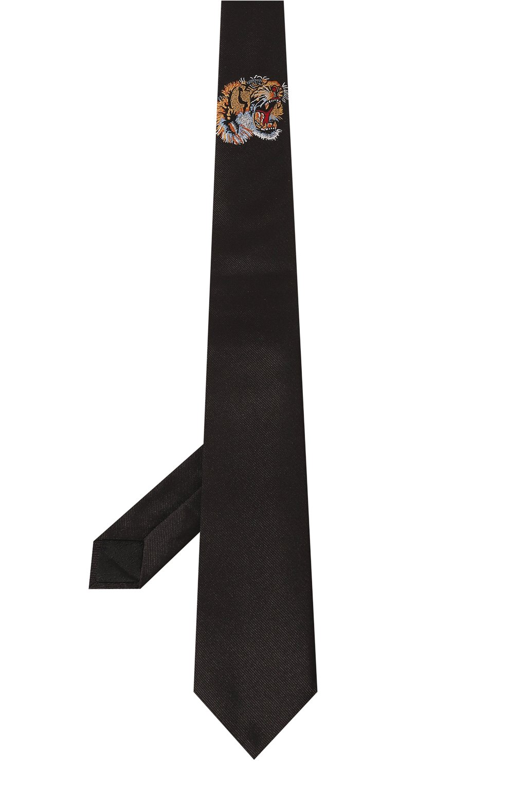 Шелковый галстук GUCCI черного цвета по цене 28800 руб., арт. 452170 4E002, фото 3 Шелковый галстук GUCCI, арт. 452170 4E002, фото 3