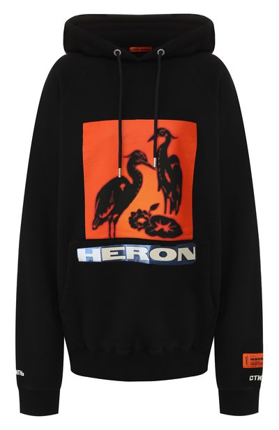 Женский хлопковое худи HERON PRESTON, арт. HWBB005E198080010488