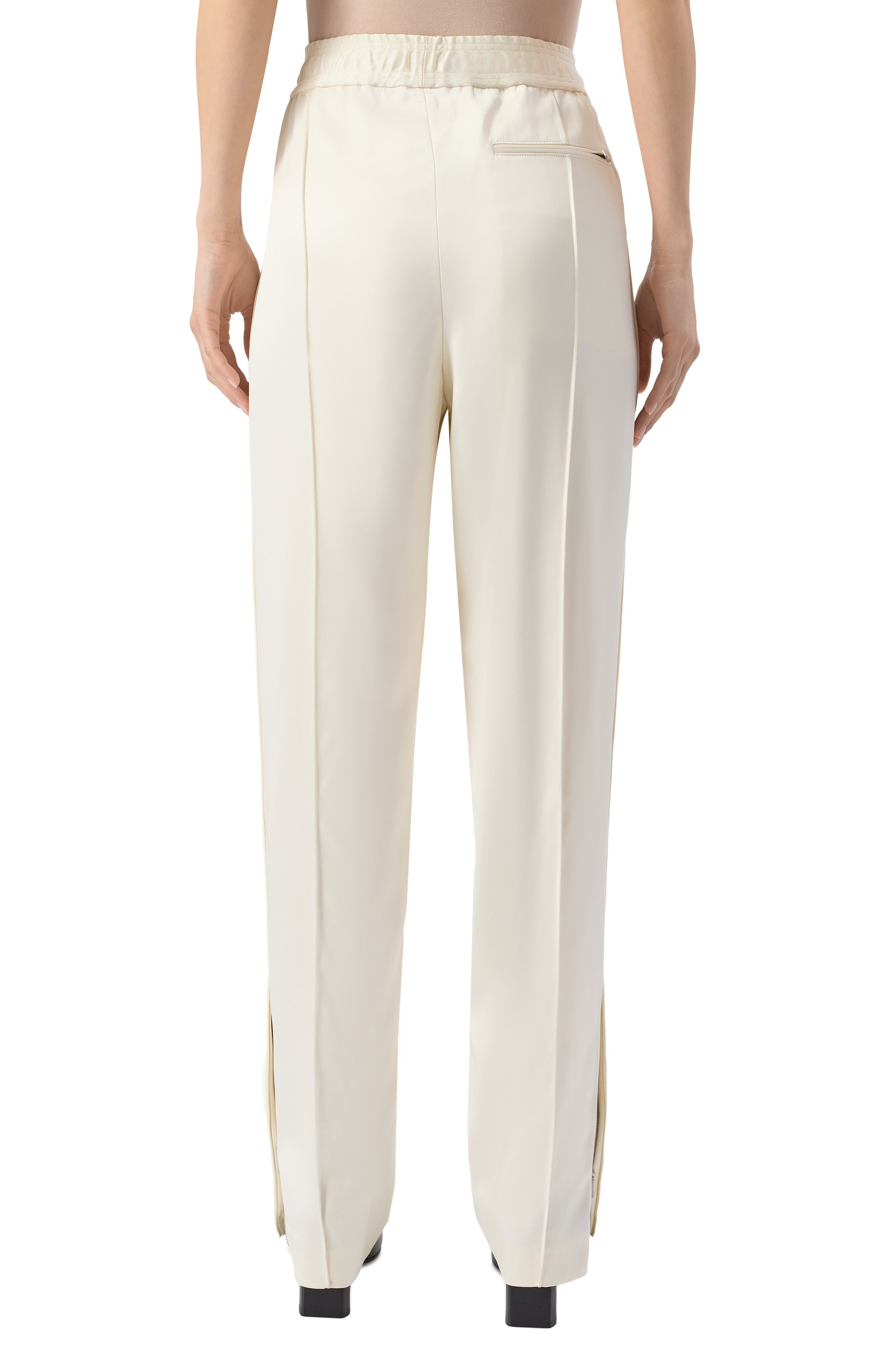 Атласные брюки JIL SANDER, арт. J03KA0309/J65327, фото 4