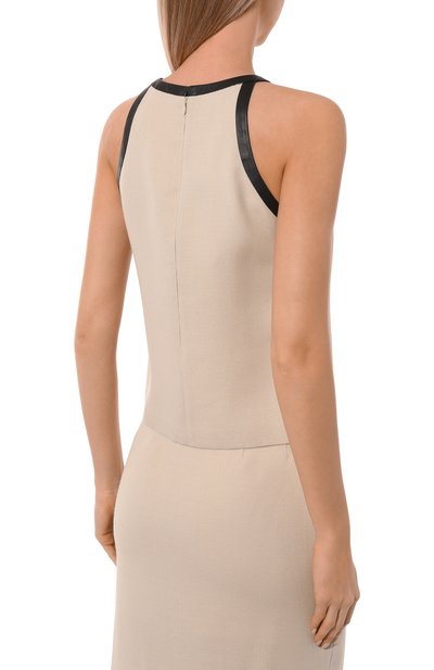 Топ из шерсти и вискозы LOUVE кремового цвета по цене 62000 руб., арт. 24-3-02-06-06, фото 4 Топ из шерсти и вискозы LOUVE, арт. 24-3-02-06-06, фото 4