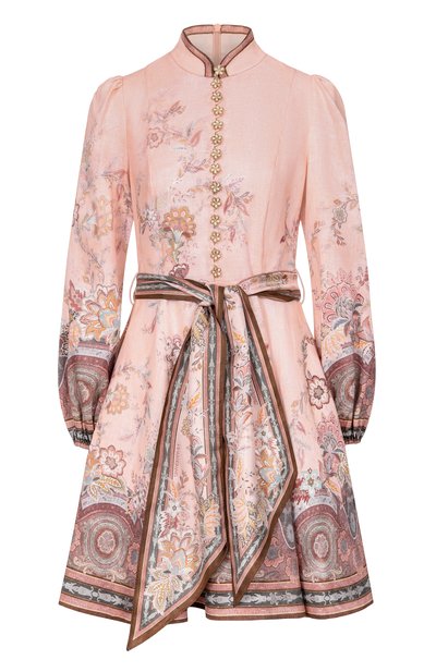 Женское льняное платье ZIMMERMANN, арт. 9142DS262