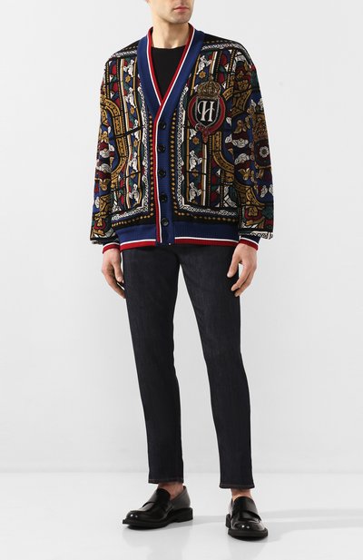 Хлопковый кардиган DOLCE & GABBANA, арт. G9RI1T/FJ7CH, фото 2