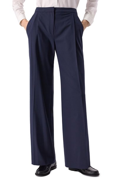 Брюки HUGO синего цвета по цене 26950 руб., арт. 50530103, фото 3 Брюки HUGO, арт. 50530103, фото 3